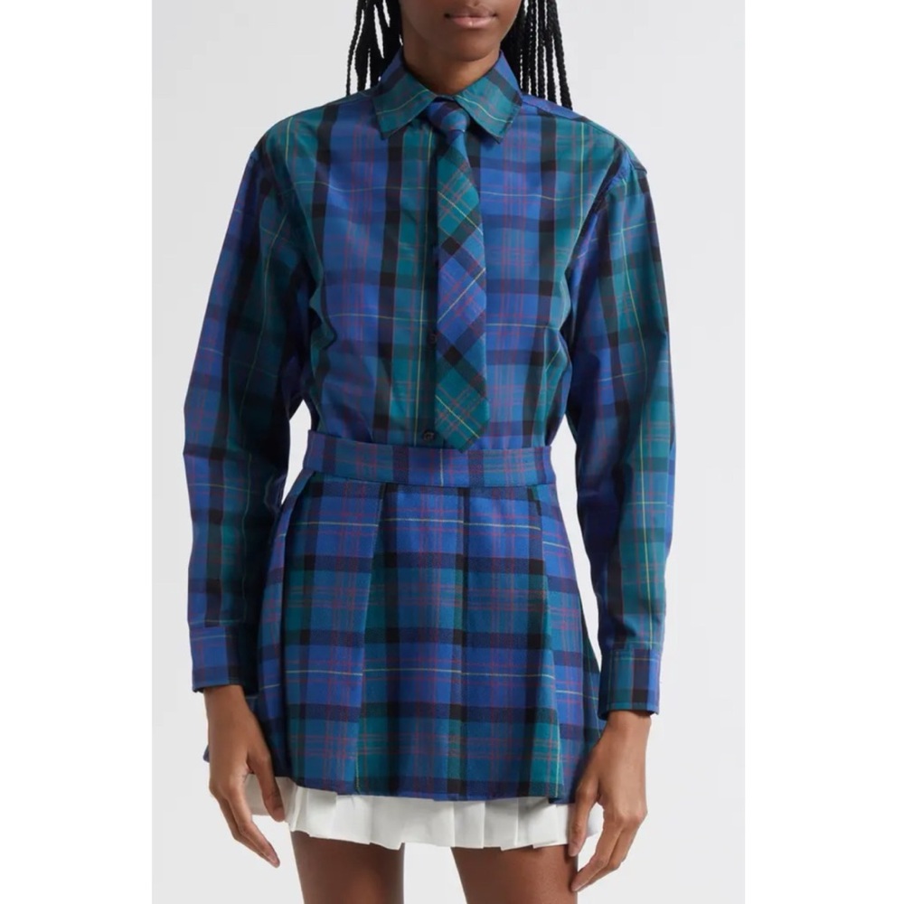 MELODY EHSANI GWEN BUTTON UP SHIRT SZ XL NWT